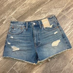 Madewell denim shorts